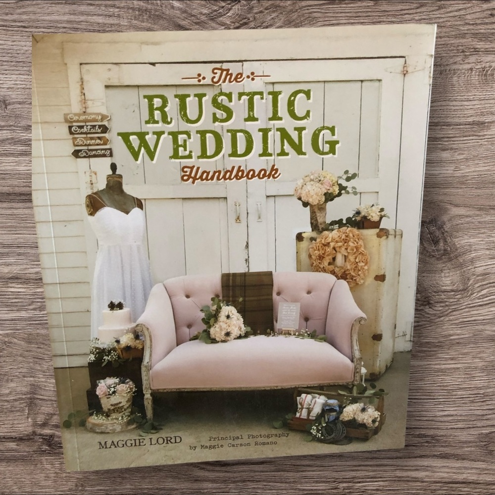 The Rustic Wedding Handbook by - Cream and Pink